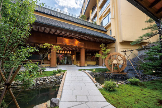 画像：山水荘／正面玄関